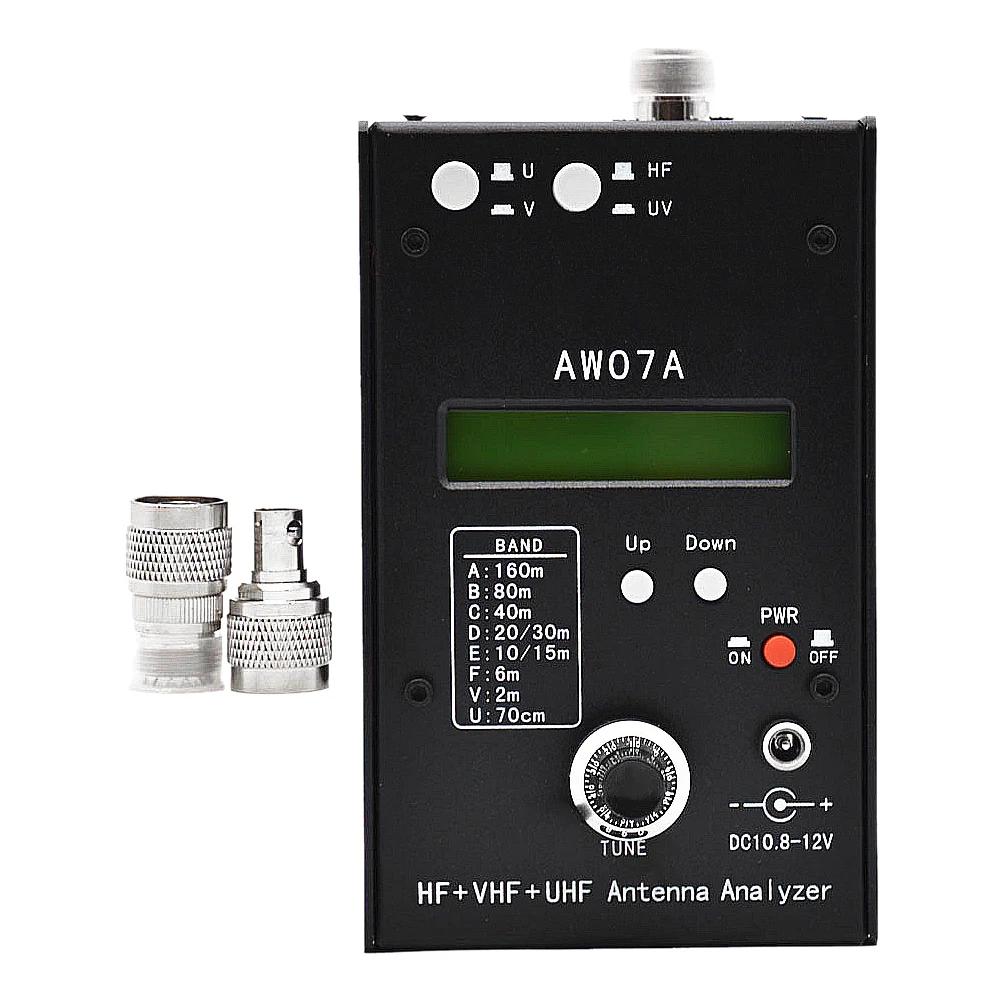 HF VHF UHF AW07A 1.5-490MHZ 160M HF + UV Ʈ м Ǵ SWR ׳ м SWR ׳ 跮 ׽,  